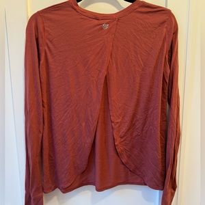 Forever 21 Open Back Long Sleeve Shirt